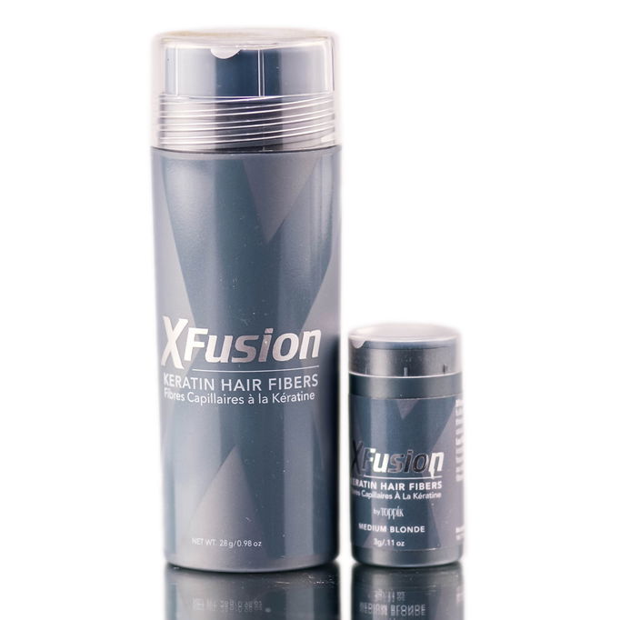 XFusion Medium Blonde Keratin Hair Fibers XFusion Medium Blonde Keratin Hair Fibers