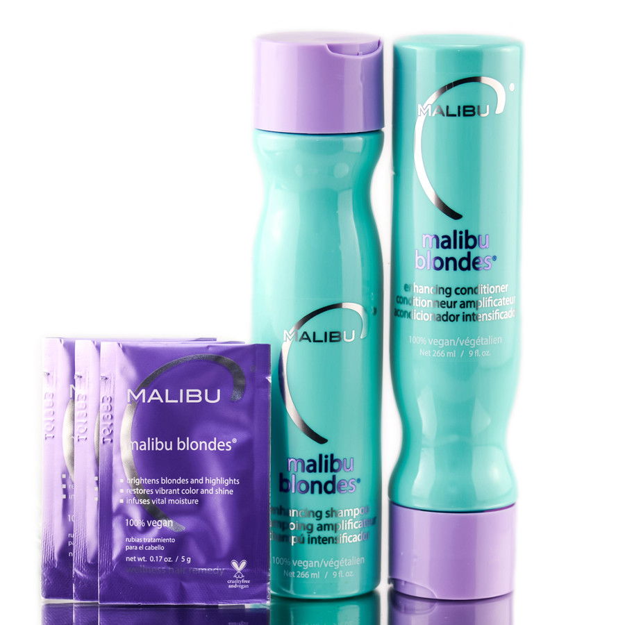 Malibu C Blondes Collection Kit - All purchases Hair Types