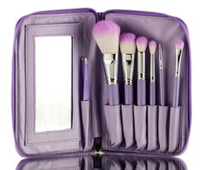 Crown Brush Purple 7pc HD w/ Mirror and Tweezer-image1 Crown Brush Purple 7pc HD w/ Mirror and Tweezer-image1