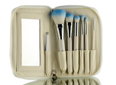 Crown Brush White 7pc HD Set w/ Mirror and Tweezer-image1 Crown Brush White 7pc HD Set w/ Mirror and Tweezer-image1