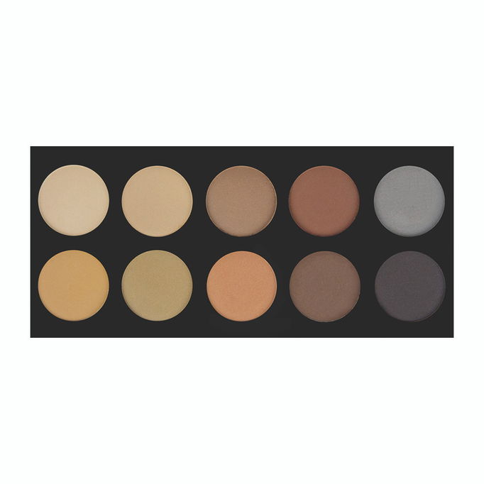 Crown Brush 10 Color Brow Palette