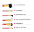 BH Cosmetics 6 PC Brush Set w/ Bag