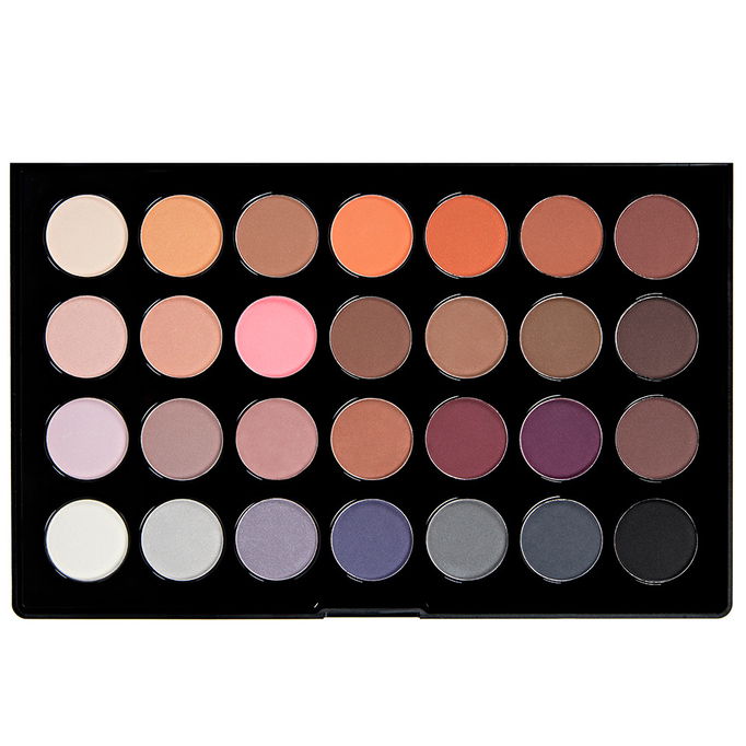 BH Cosmetics 28 Color Matte Eyeshadow Palette - Modern Neutrals