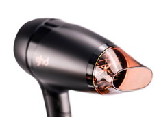 GHD Flight Limited Edition Travel Hairdryer & Protective Bag Copper Luxe Collection-image1