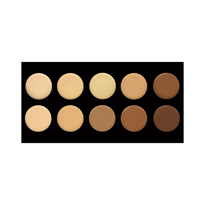 Crown Brush 10 Color Powder Contouring Palette-image1