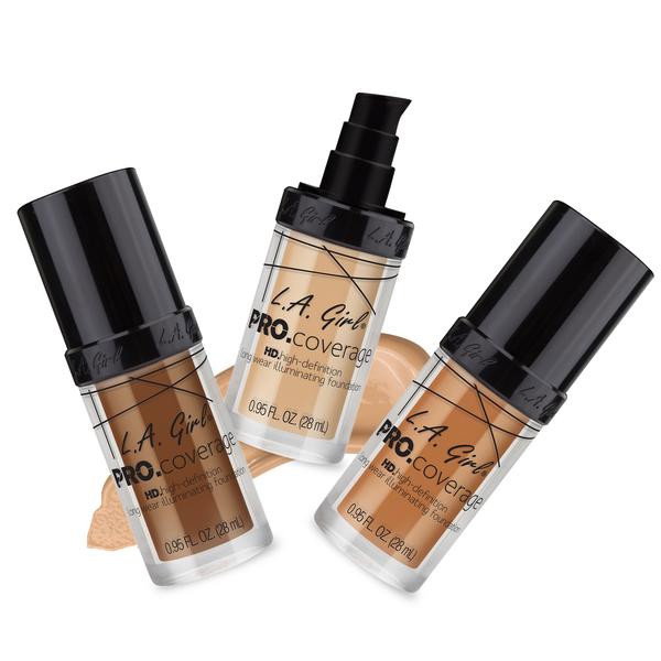LA Girl Pro Coverage HD Long Wear Illuminating Foundation-image3