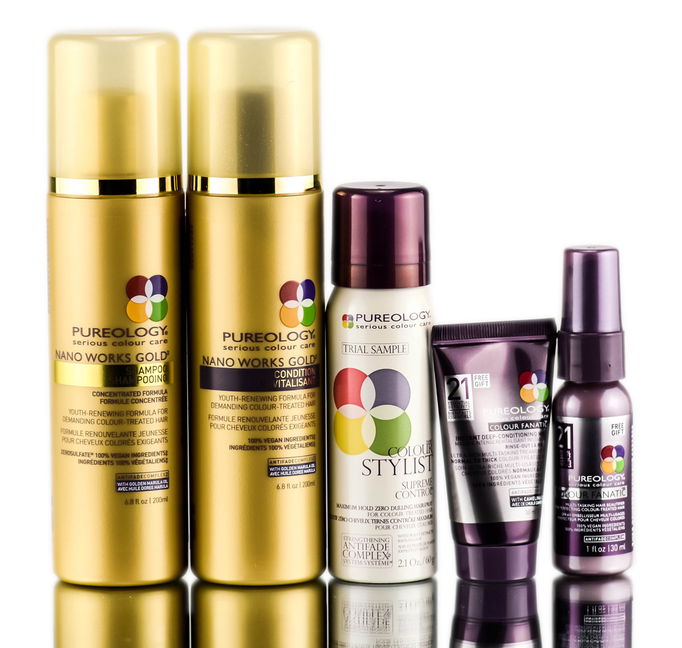 Pureology Nano Works Gold 5pc Gift Set