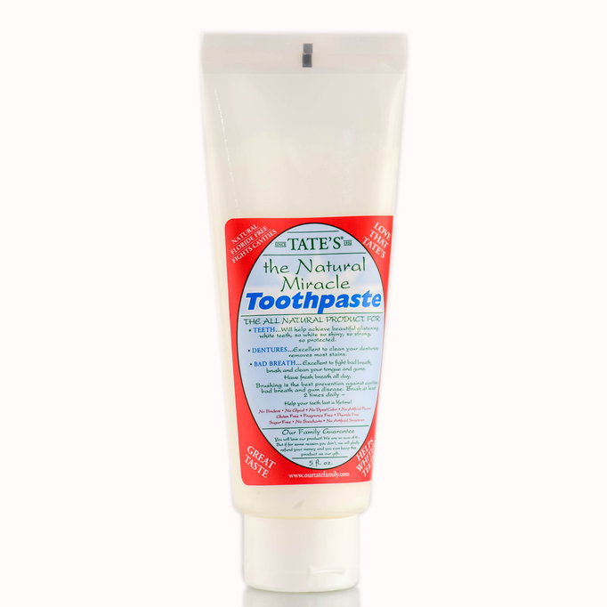 Tate's The Natural Miracle Toothpaste-image1 Tate's The Natural Miracle Toothpaste-image1