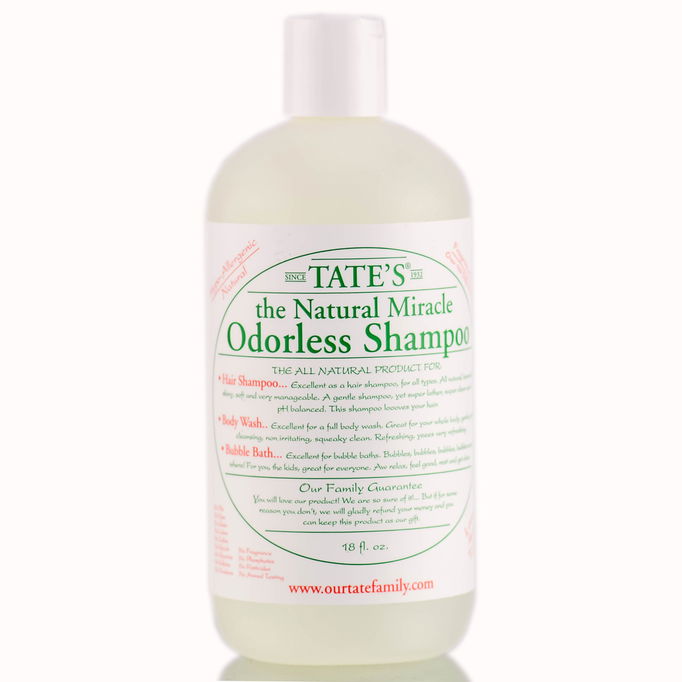 Tate's The Natural Miracle Odorless Shampoo