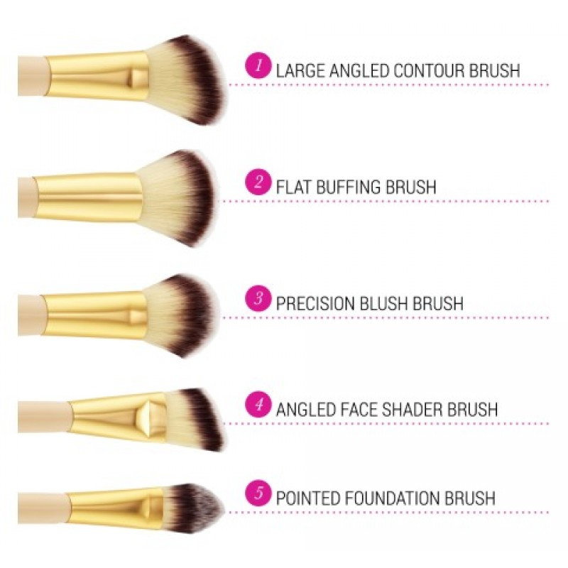 BH Cosmetics Studded Couture 12 Piece Brush Set-image3