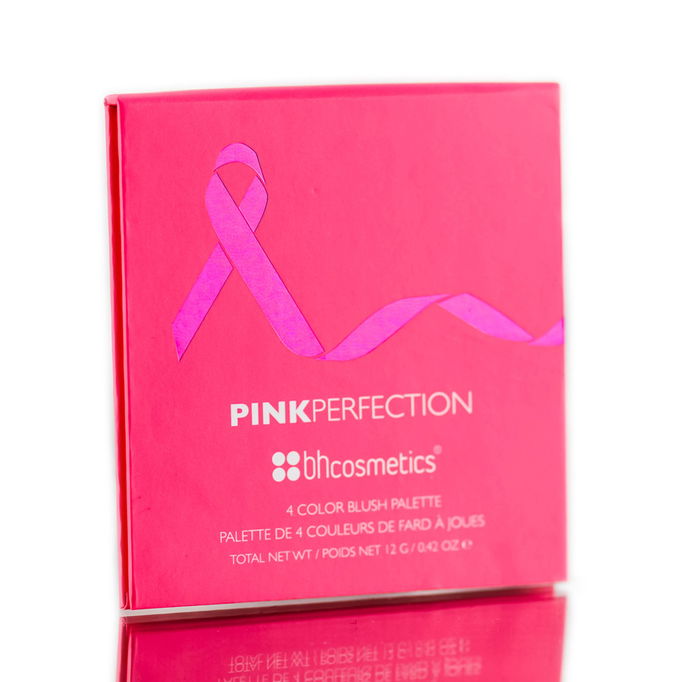 BH Cosmetics Pink Perfection 4 Color Blush Palette