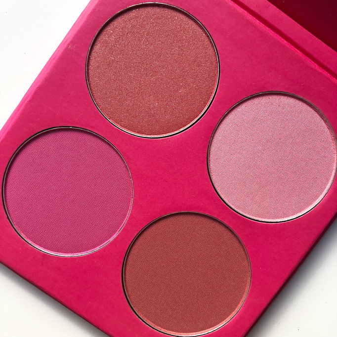 BH Cosmetics Pink Perfection 4 Color Blush Palette