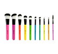BH Cosmetics 10 Pc Pop Art Brush Set