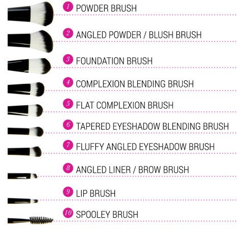 BH Cosmetics 10 Pc Pop Art Brush Set-image3 BH Cosmetics 10 Pc Pop Art Brush Set-image3