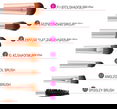 BH Cosmetics Shimmering Bronze Brush Set