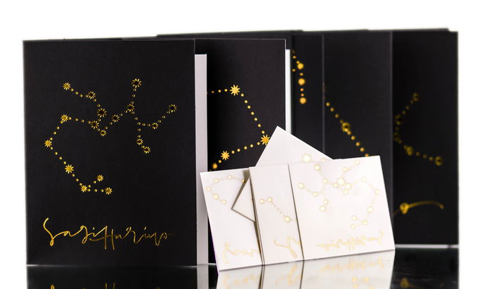 Flash Tattoos Zodiac Cards