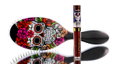 Sleekhair Red Rose Sugar Skull Brush & Lip Set-image1 Sleekhair Red Rose Sugar Skull Brush & Lip Set-image1