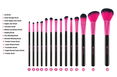 BH Cosmetics Metallic Pink 14 Piece Brush Set