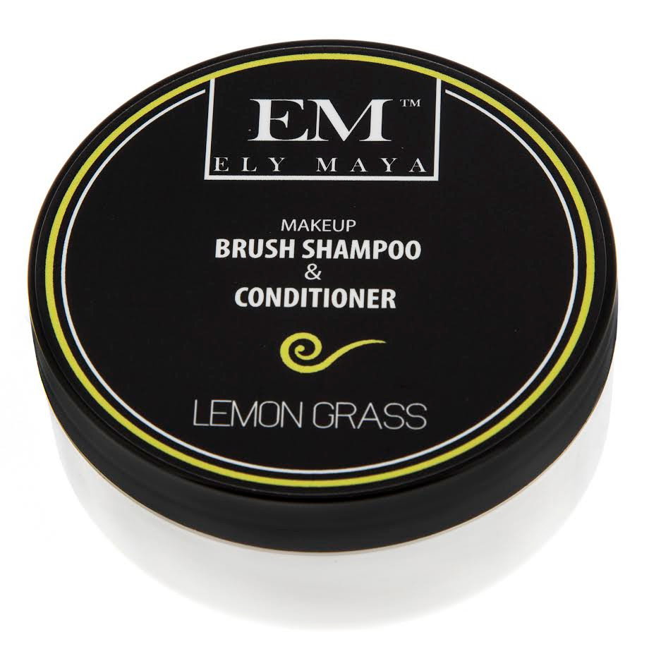 Ely Maya Make-up Brush Shampoo & Conditioner - Lemon Grass-image1