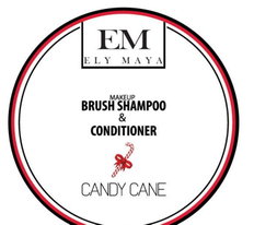 Ely Maya Make-up Brush Shampoo & Conditioner - Candy Cane-image1