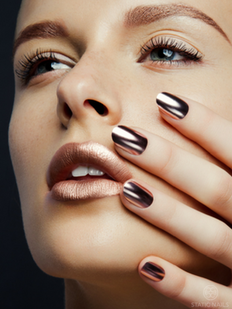 Static Nails Chrome Collection - Rose Gold Edit