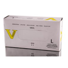 V-Touch Vinyl Large Gloves Lightly Powdered - 100 pc