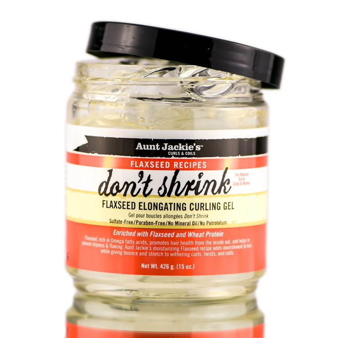 Aunt Jackie's Don't Shrink Flaxseed Elongating Curling Gel