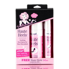 Hollywood Fashion Secrets Haute Heels Soothing Foot Spray Kit-image1