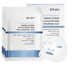 Dr.Wu Hydrating System Extreme Hydrate Bio-Cellulose Mask Hyaluronic Acid-image1 Dr.Wu Hydrating System Extreme Hydrate Bio-Cellulose Mask Hyaluronic Acid-image1