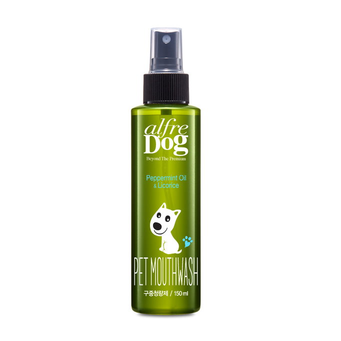 AlfreDog Peppermint Oil & Licorice Pet Mouthwash-image1
