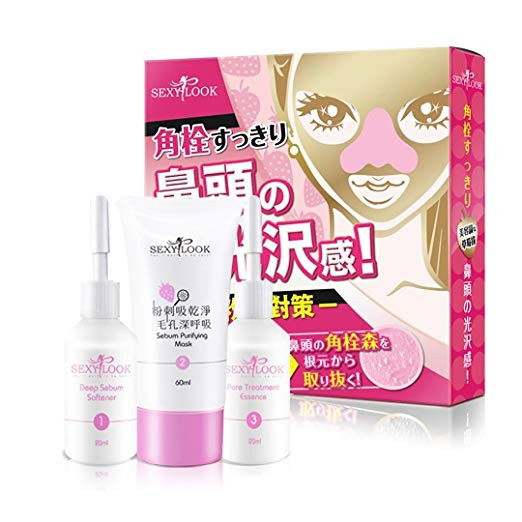 Sexy Look Strawberry Black Head Pore Cleanser