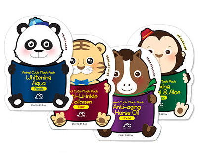 Asamo Animal Cutie Mask Pack