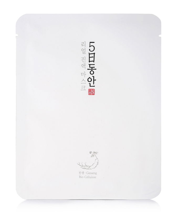 Asamo Real Essence Ginseng Bio-Cellulose Sheet Mask