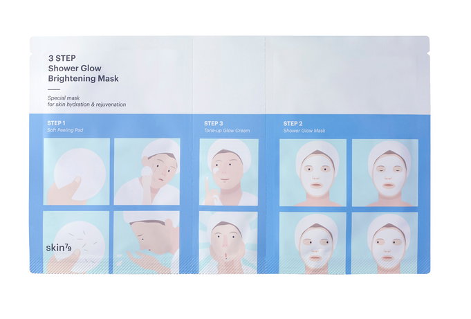 Skin 79 3 Step Shower Glow Brightening Mask-image1