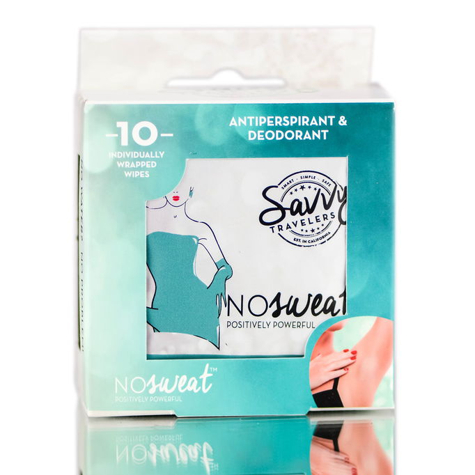 Savvy Travelers NoSweat 2-in1 Antiperspirant