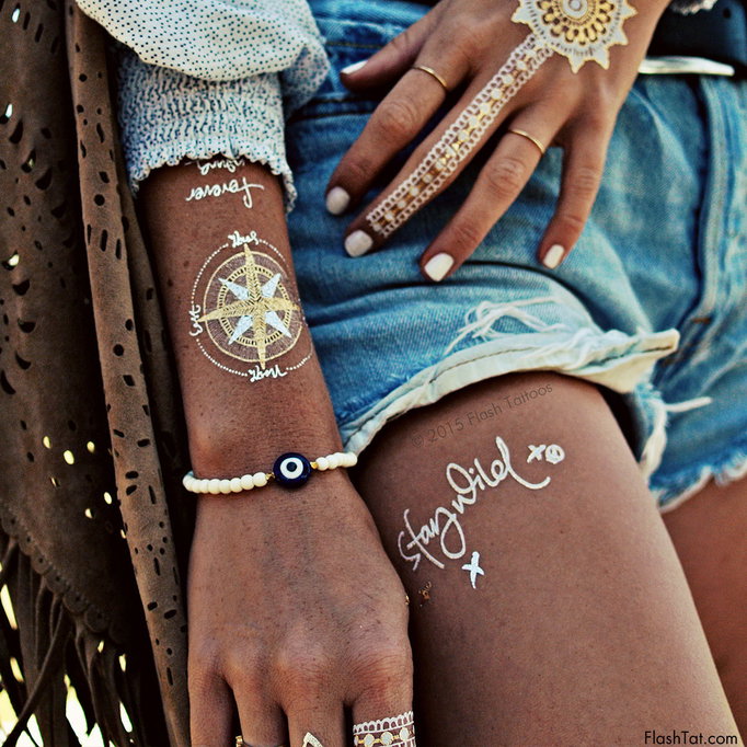 Flash Tattoos - Wanderlust Flash Tattoos - Wanderlust