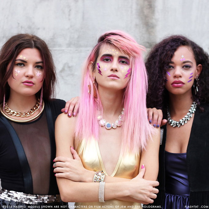 Flash Tattoos - Jem and The Holograms Flash Tattoos - Jem and The Holograms