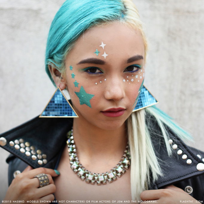 Flash Tattoos - Jem and The Holograms Flash Tattoos - Jem and The Holograms