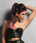 Hairdo 23" Color Splash Wrap Around Pink Pony