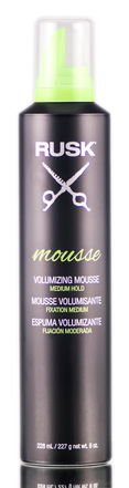 Rusk Volumizing Mousse - Med Hold
