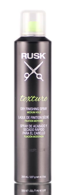 Rusk Texture Dry Finishing Spray - Med Hold