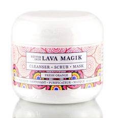 The Better Skin Lava Magik : Cleanser, Scrub, Mask (Fresh Orange)