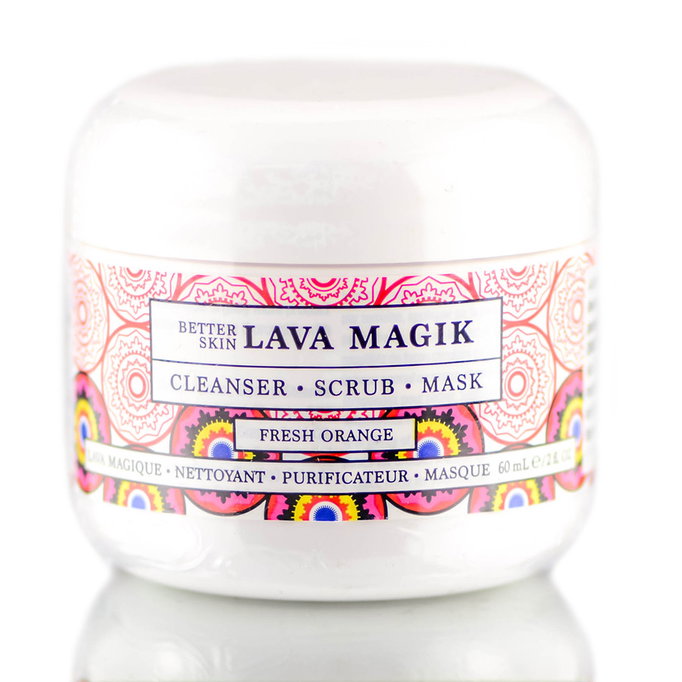 The Better Skin Lava Magik : Cleanser, Scrub, Mask (Fresh Orange)-image1 The Better Skin Lava Magik : Cleanser, Scrub, Mask (Fresh Orange)-image1