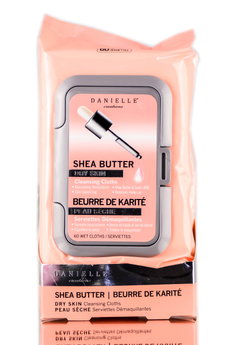 Danielle Creations Shea Butter Dry Skin Cleansing Cloths-image1