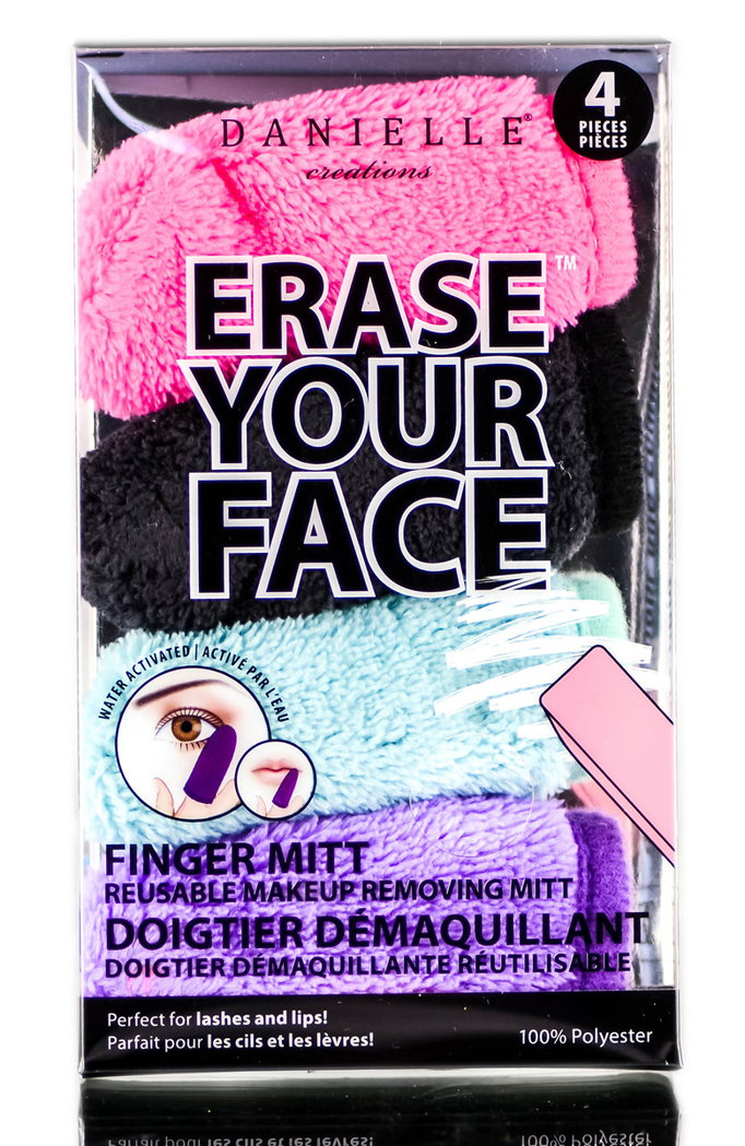 Danielle Creations Erase Your Face Finger Mitt Reusable Makeup Removing Mitt-image1 Danielle Creations Erase Your Face Finger Mitt Reusable Makeup Removing Mitt-image1