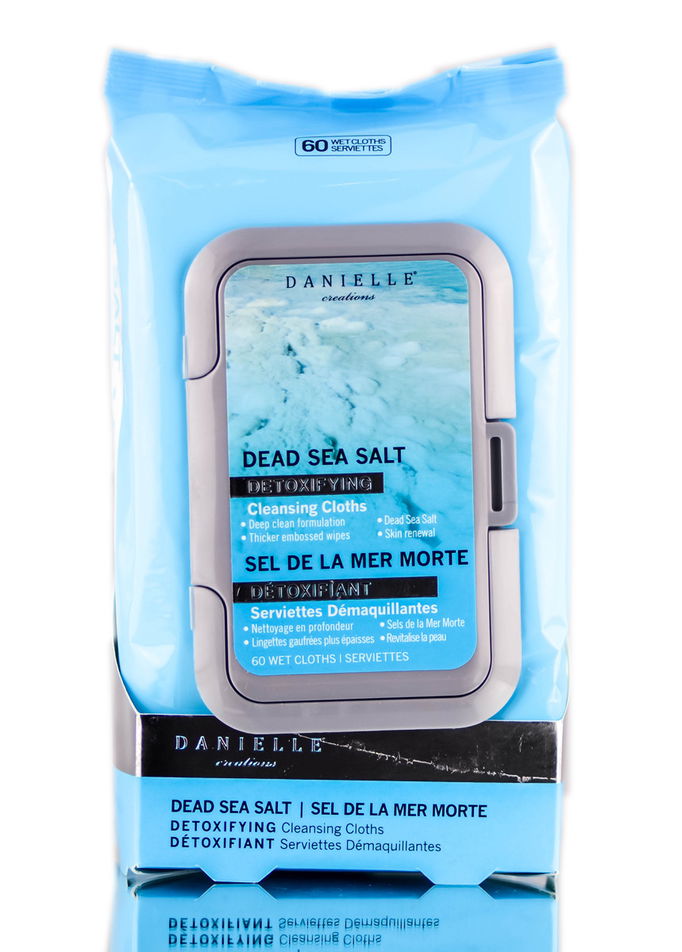 Danielle Creations Dead Sea Salt Detoxfying Cleansing Cloths