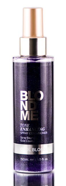 Schwarzkopf Pro BlondMe Tone Enhancing Cool Blonde Spray Conditioner-image1