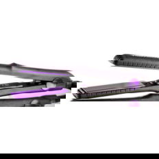 Supersilk Vibrastrait Dual Temperature Oscillating Purple Flat Iron