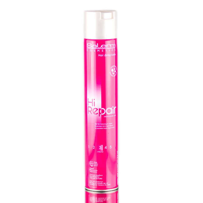 Salerm Cosmetics Hair Spray Hi Repair 03 Strong-image1 Salerm Cosmetics Hair Spray Hi Repair 03 Strong-image1