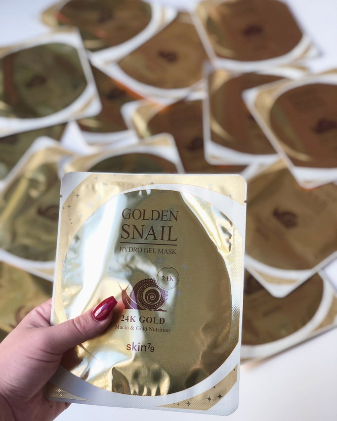 Skin 79 Golden Snail Hydro Gel 24K Gold Mask-image4